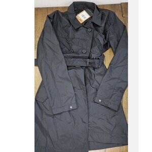 NEW $169 The North Face Womens City Rain Trench Coat NF0A5ITLJK3 Sz SMALL Spring